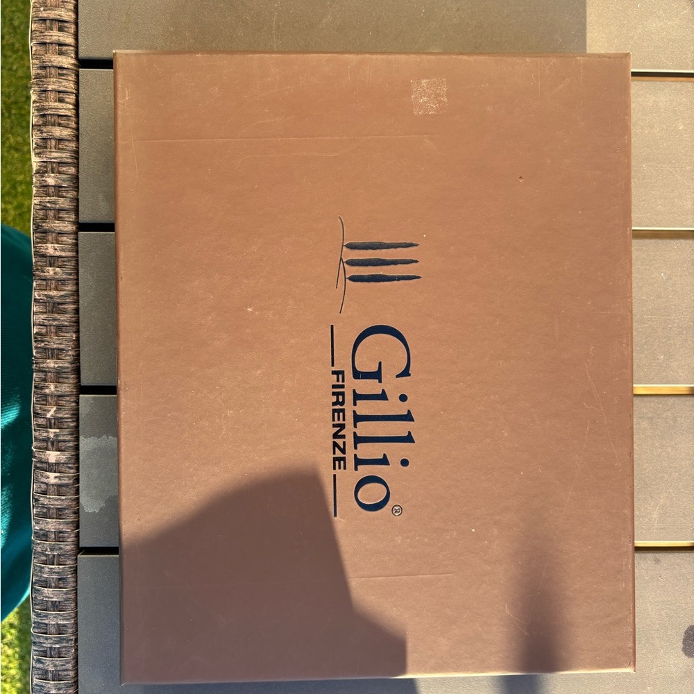 Gillio A5 Comoagna Aubergine ring planner cover brand new